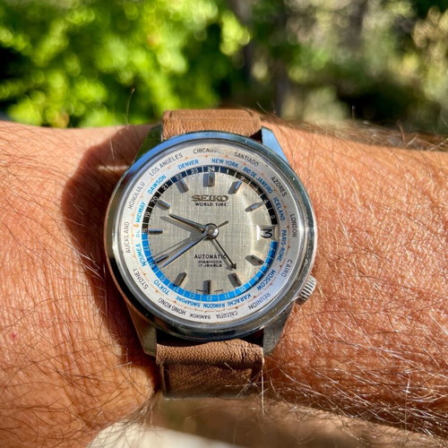 Seiko World Time Vintage 1968 like new Asian Games model