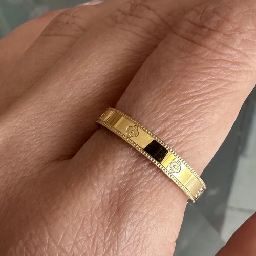 Steel ring like new