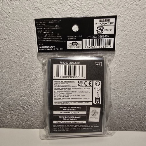 One Piece Card Game Sleeves Pink 70ct new sealed