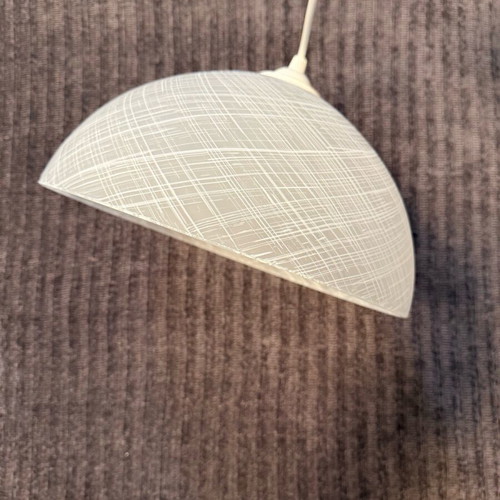 Pendant lamp like new, dimensions 29 x 15 cm