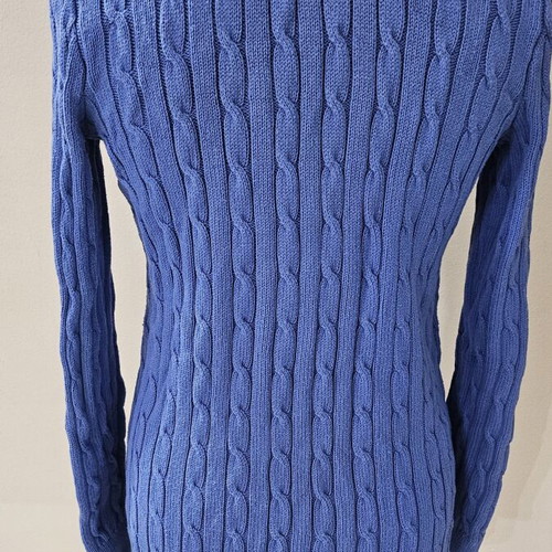 Polo Ralph Lauren Cotton Cardigan like new, blue, size S