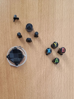 Xbox controller buttons like new for 1914 model