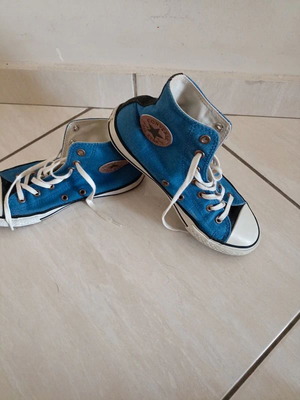 Junior All Star shoes size 35 blue denim like new