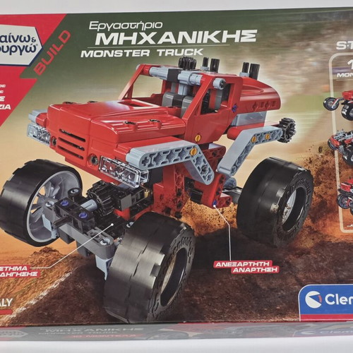 Clementoni Monster Truck construction toy like new