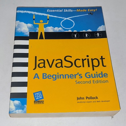 JavaScript book Papasotiriou like new, in English