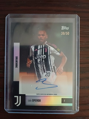 Topps κάρτα ποδοσφαίρου Juventus Lois Openda
