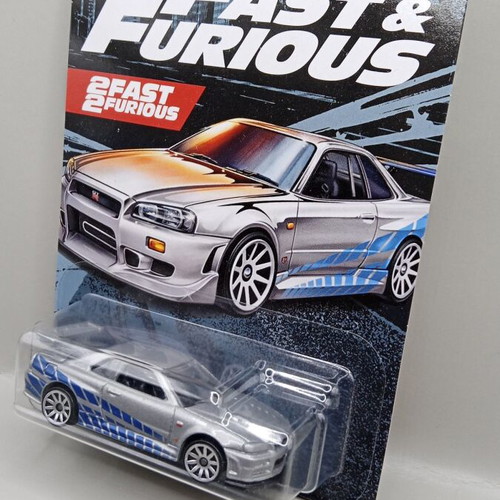 Hot Wheels Fast & Furious Nissan Skyline GT-R μεταλλικό αυτοκινητάκι, Δεν έχει ανοιχτεί ποτέ