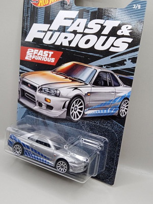 Hot Wheels Fast & Furious Nissan Skyline GT-R μινιατούρα αυτοκινήτου