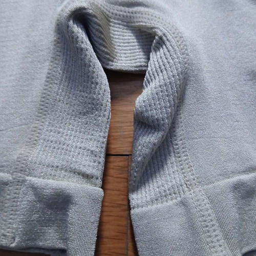 High-waisted shapewear shorts seamless, size XXL, like new, beige
