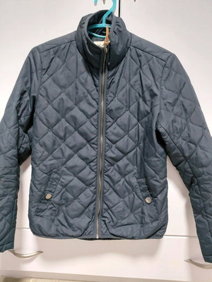Women's quilted jacket H&M like new, blue, size S