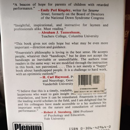 Don’t Accept Me as I Am book new, English