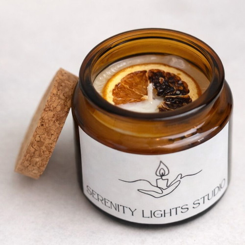 Serenity Lights Studio winter candle new