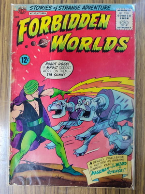 Forbidden Worlds comics used, issue 130, English
