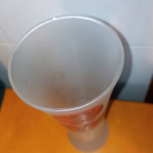 Vintage glass Olympiakos cup like new