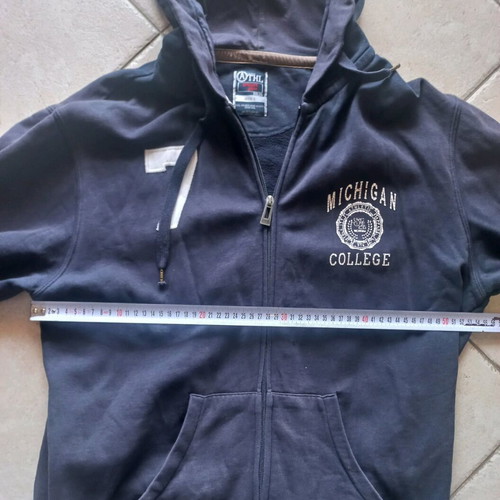 Ζακέτα Hoodie Michigan College μέγεθος L μεταχειρισμένη, μπλε
