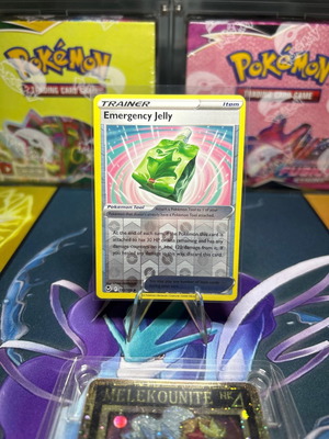 Pokemon card reverse holo Emergency Jelly mint/nm condition