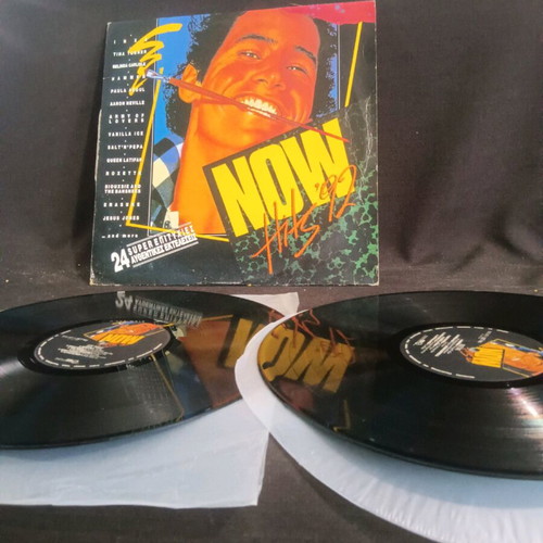 Now Hits '92 vinyl record used with 24 super hits