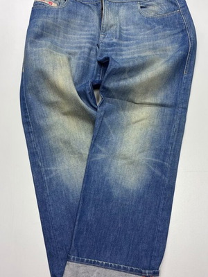 Diesel Unisex Jeans Size 34 Like New Blue Grey