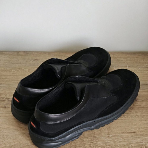 Trussardi Sport men's leather shoes like new, size 43, black