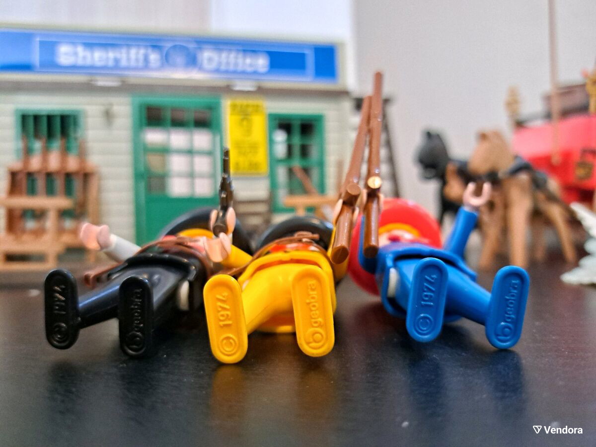 Playmobil System 3353 1974 Western Pferd Säbel