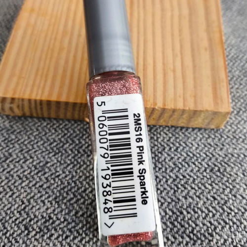 2MAD Nail Art Polish Pink Sparkle 8 ml new