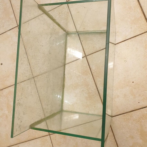 Glass container used, rectangular, 50x30 cm
