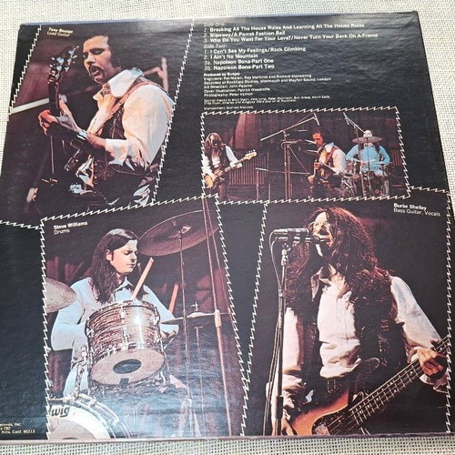 Budgie Bandolier LP, ροκ