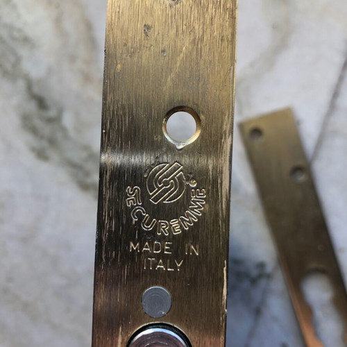 Securemme security lock made in Italy like new with four keys