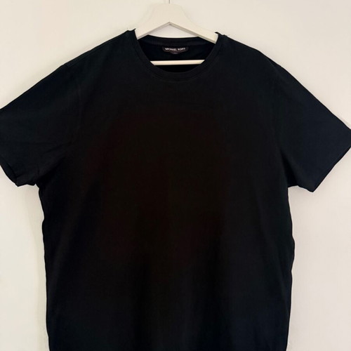 Michael Kors T-shirt New York, 100% βαμβάκι, μαύρο, μέγεθος XL