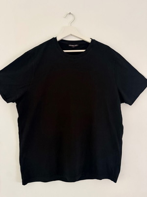 Michael Kors T-shirt New York, 100% βαμβάκι, μαύρο, μέγεθος XL