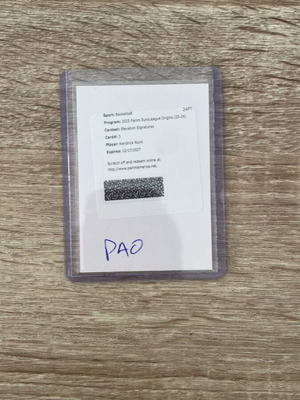 Elevation Signatures Kendrick Nunn redemption card