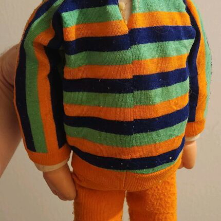 Collectible El Greco Fasouletos doll used, giant size 64cm