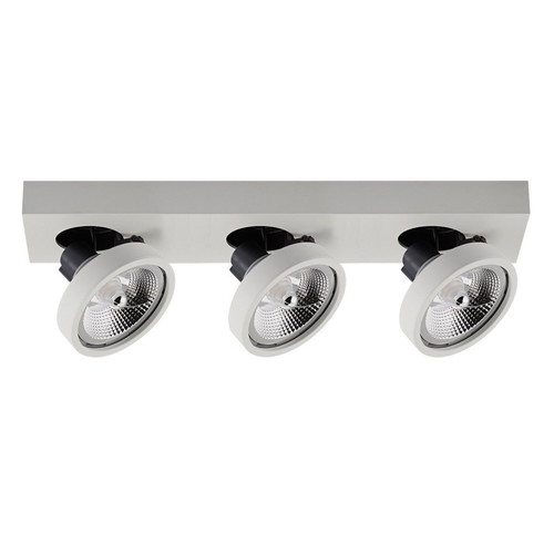Ceiling spotlights with rectangular base, 4 pieces, like new