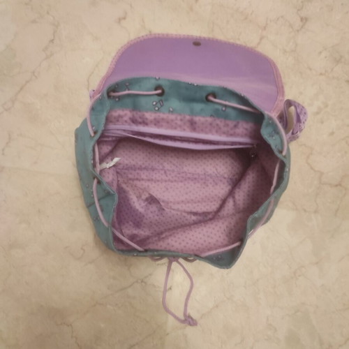 Gorjuss The Scarf children's backpack like new, turquoise