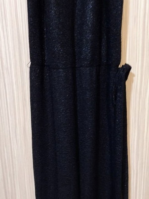 Gina Tricot one-piece new medium lurex jumpsuit with halter neck