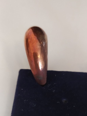 Bubble ring bronze color like new
