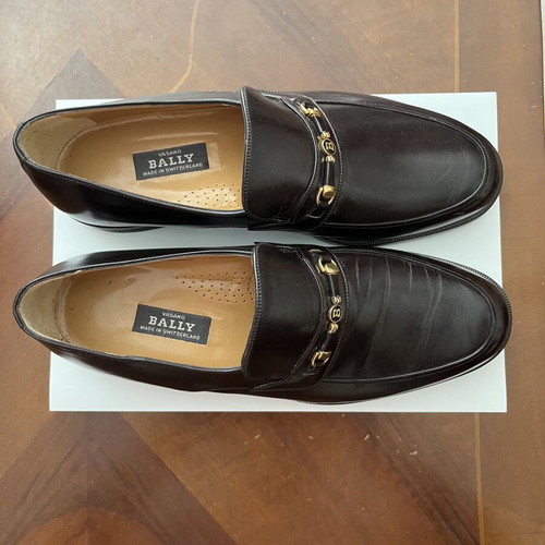 Bally shoes new, brown, made in Switzerland, size 41.5