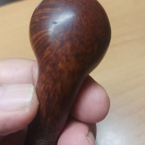Stanwell Studio 85 smoking pipe used, Bent Billiard, Briar wood