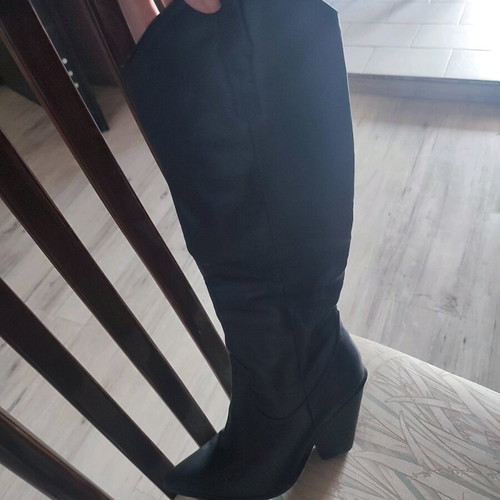 Cowboy boot black, like new, size 39