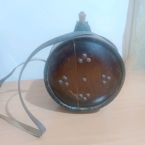 Traditional wooden Tsotra used, vintage antique 15cm
