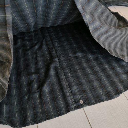King's Road men's shirt 4XL like new, black checkered