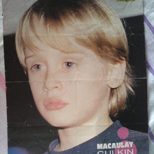 Αφίσα Macaulay Culkin & Σαμπρίνα μεταχειρισμένη, περιοδικό Κατερίνα