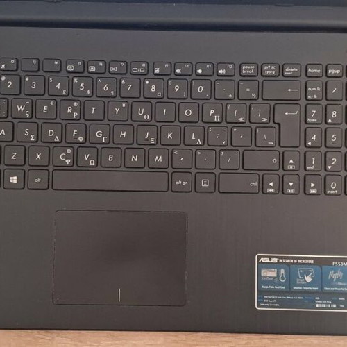 Asus F553M λαπτοπ μεταχειρισμένο με SSD και Windows 11
