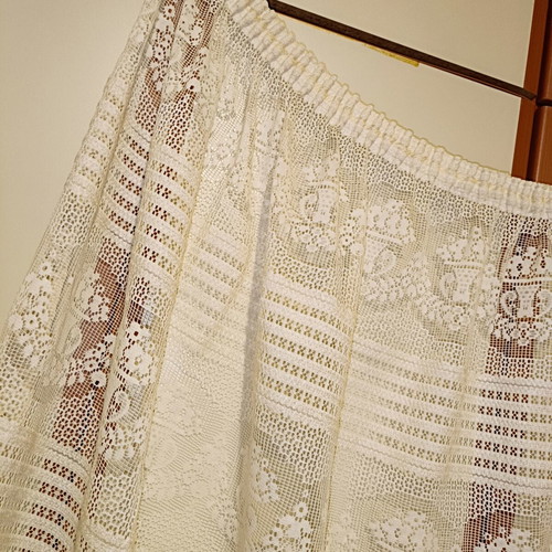 Window curtain vintage used