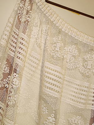 Window curtain vintage used