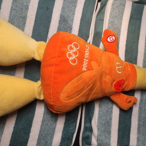Athens 2004 Olympic Games Mascot Athena used, 52 cm