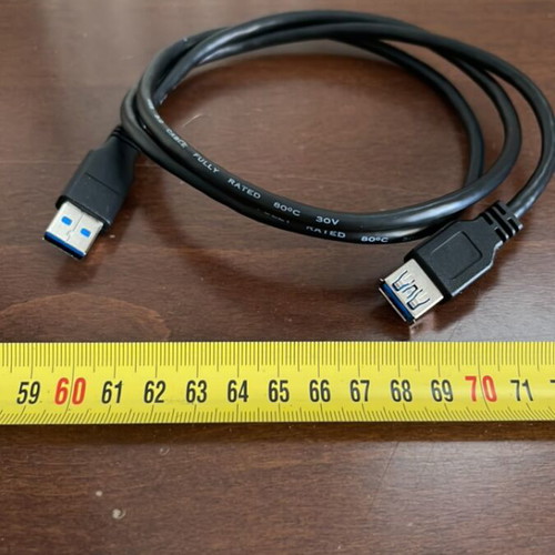 USB3.0 cable male to female 1m like new