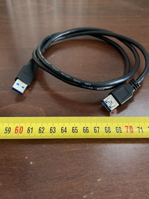 USB3.0 cable male to female 1m like new