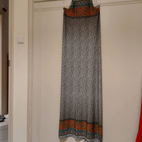 Maxi dress Anel satin like new, size M