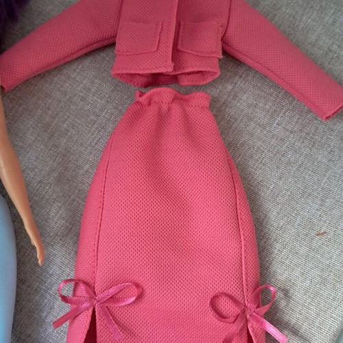 Barbie doll with handmade clothes new
